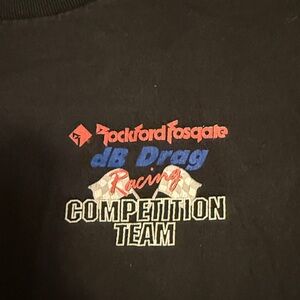 Very Rare! Rockford Fosgate DB Drag Racing Shirt
